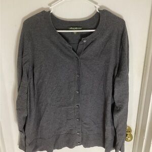Eddie Bauer Womens Button Up Cardigan Size 3X